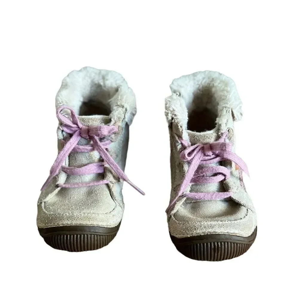 Stride Rite Ice Princess Boots Size 7.5